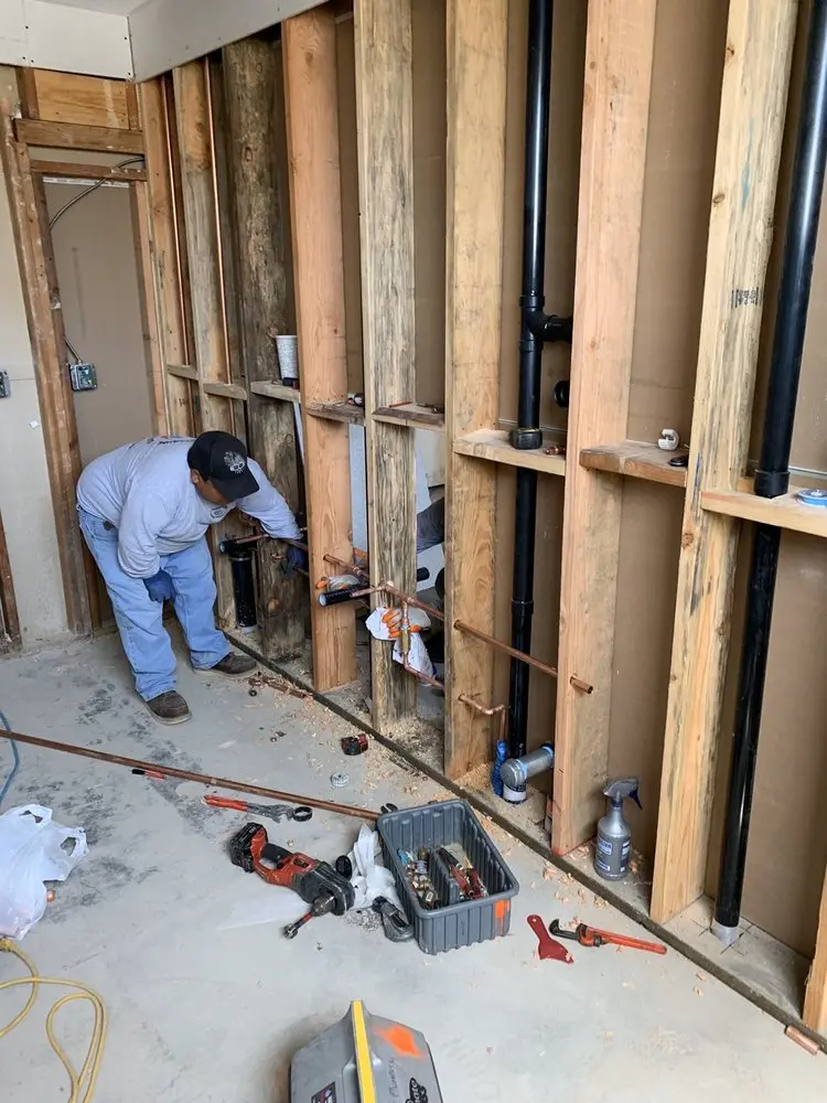 Commercial rough-in plumbing for Commercial Plumbing in Lenox